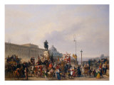 Carnival at Pont Neuf, 1830