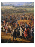 Buy Visit of King Louis XIV at the Hotel Royal des Invalides on July 14, 1701, detail at AllPosters.com