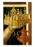 Madonna and Child with Saints - detail (view of Florence)
