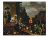Buy Peasants at the Well at AllPosters.com