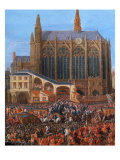 Buy King Louis XV at the Parliament 1715 (Sainte Chapelle) at AllPosters.com