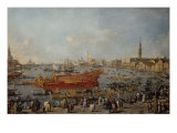 Buy Departure of the Bucentaur on Ascension Day at AllPosters.com