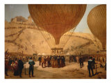 Buy The Minister Gambetta on the Hot-Air Balloon October 7, 1870 at AllPosters.com