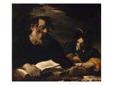 Homer Dictating His Poems