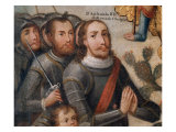 Buy Saint Hippolytus Between Spanish and Aztec Soldiers (Don Pedro de Alvarado) at AllPosters.com