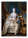 Buy Portrait of Madame de Pompadour at AllPosters.com