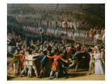 Buy The festival at Champ de Mars July 14, 1790 - detail at AllPosters.com