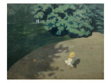 Child Playing with a Ball, 1899