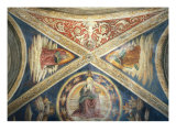 Buy Ceiling of the Cappella Ponziani with Christ Redeemer at AllPosters.com
