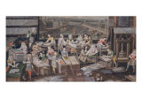 Factory of Playing Cards, c. 1680 Poker Poster