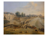 Buy Arrival of King Louis XV at the La Muette Castle in 1738 at AllPosters.com