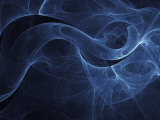 Buy Abstract Blue Illustration at AllPosters.com