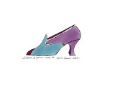 Blue and Purple Shoe, c.1955