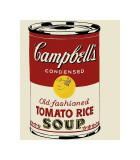Buy Campbell's Soup Can, c.1962 (Old Fashioned Tomato Rice) at AllPosters.com