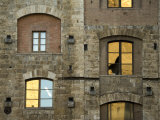 Buy Reflections in the Windows of a Building in Siena at AllPosters.com