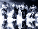 Digital Art, Based on the Angel Statues on Ponte Sant Angelo, Rome - Italy