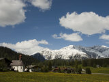 Charming Towns and Chalets Dot the Landscape Near Davos