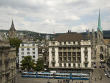 Trams on Bahnhofstrasse