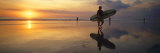 Buy Surfer Walks Along Kuta Beach at Dusk with His Surfboard in Hand at AllPosters.com