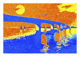 Buy Sailboats Sailing under Bridge at AllPosters.com