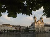 Jesuit Church in City Center on Lake Lucerne