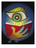 Holding and Reading a Book