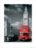 Buy Double-Decker Bus, Piccadilly Circus, London at AllPosters.com
