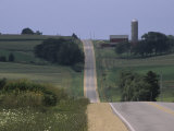 Buy Road Through Rolling Hills and Farmland Near New Glarus at AllPosters.com