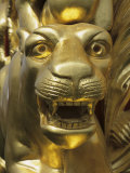 Buy Gilded Snarling Cat on the Outside of a Circus Wagon at AllPosters.com