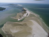 Buy Aerial View of Shell Key and Bunces Pass, Looking South at AllPosters.com