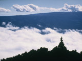 Cairn of Rocks Along the Pilgrim's Path Leading Up to Mauna Kea