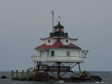 Thomas Point Shoal Lighthouse in the Chesapeake Bay