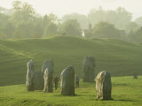 Buy People Walk Among the Stones of Avebury Circle at AllPosters.com