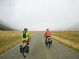 On the Road over Von Pass from Walter Peak Station to Te Anau