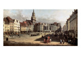Dresden, the Old Market from Castle Street