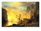 Sunset in the Rockies