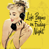 Buy Life Begins on Friday Night at AllPosters.com