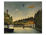 Buy View of the Bridge at Sevres and the Hills at Clamart, St. Cloud and Bellevue, 1908 at AllPosters.com