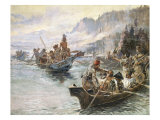 Lewis and Clark on the Lower Columbia