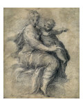 Buy Madonna and Child On The Clouds at AllPosters.com