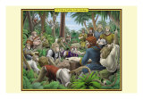 A Tribe of Indian Scribe Monkeys