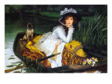 Buy A Young Woman In a Boat at AllPosters.com