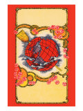 Globe Broom Label