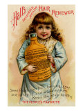 Buy Hall's Vegetable Sicillian Hair Renewer at AllPosters.com