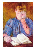 Thoughtful Reader By Cassatt
