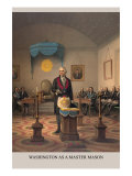 Buy Symbols - Washington As a Free Mason at AllPosters.com