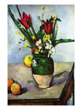 Still Life with Tulips and Apples