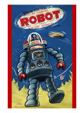 Remote Control Revolving Flashing Robot
