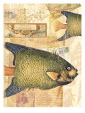Buy Vintage Botanical Fish Print at AllPosters.com