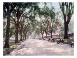 Beacon Street Mall Boston Massachusetts